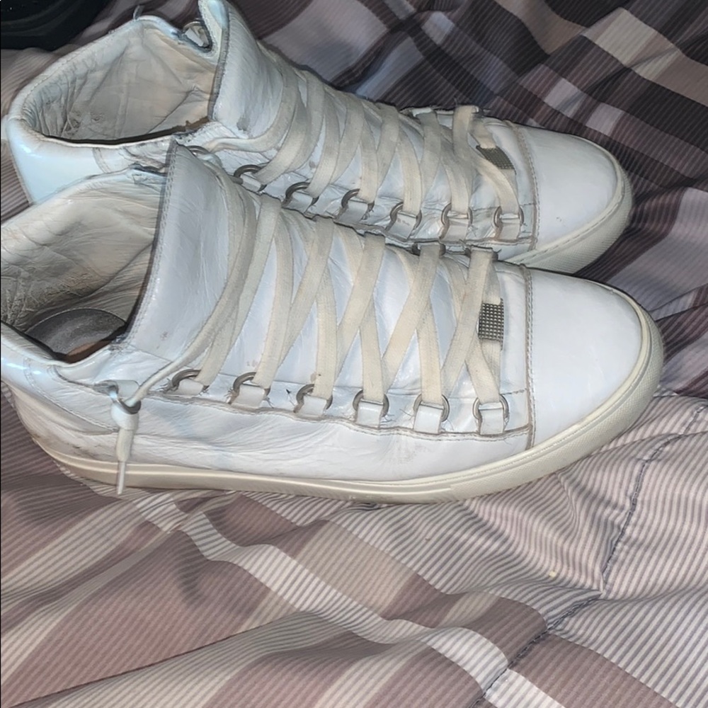 White Balenciagas